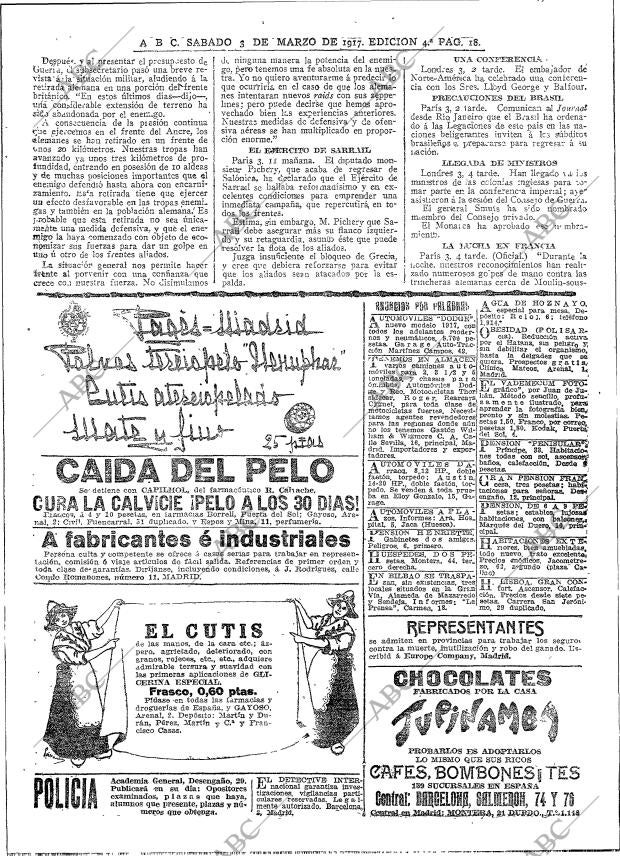 ABC MADRID 03-03-1917 página 18
