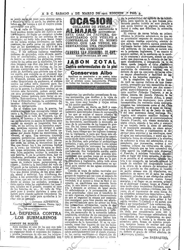 ABC MADRID 03-03-1917 página 5