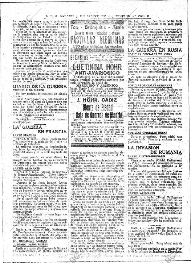 ABC MADRID 03-03-1917 página 8