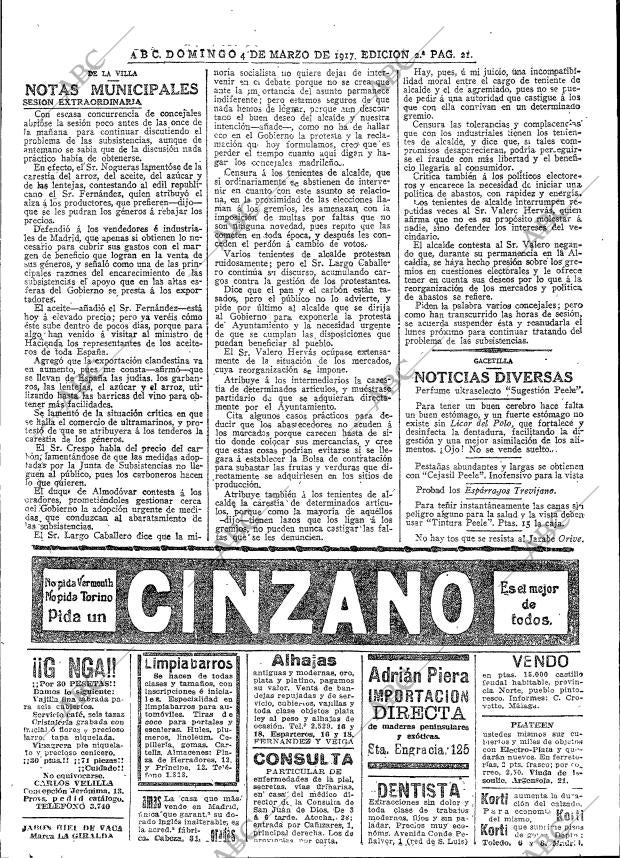 ABC MADRID 04-03-1917 página 21