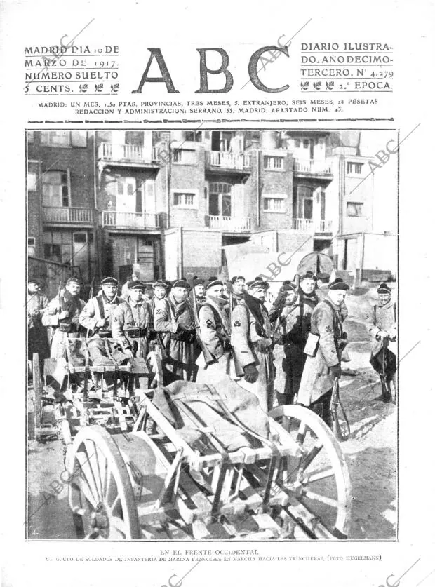 ABC MADRID 10-03-1917 página 1