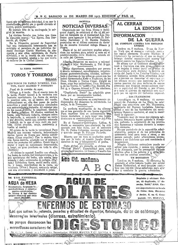 ABC MADRID 10-03-1917 página 16