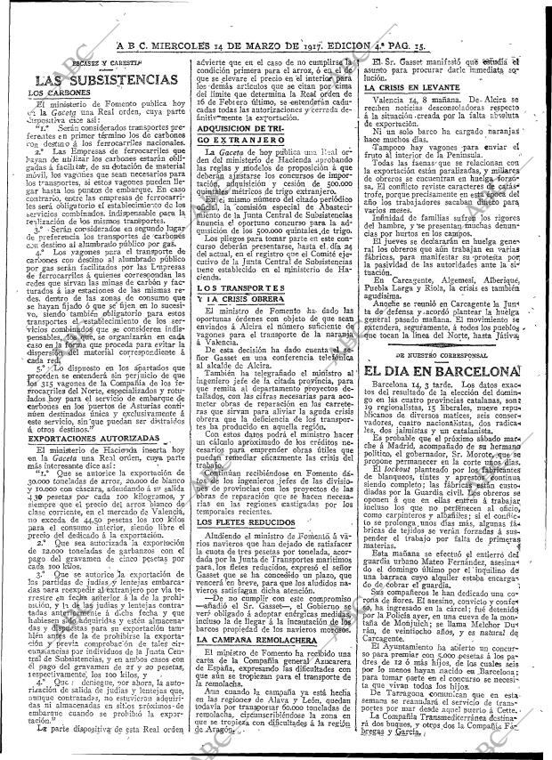 ABC MADRID 14-03-1917 página 15