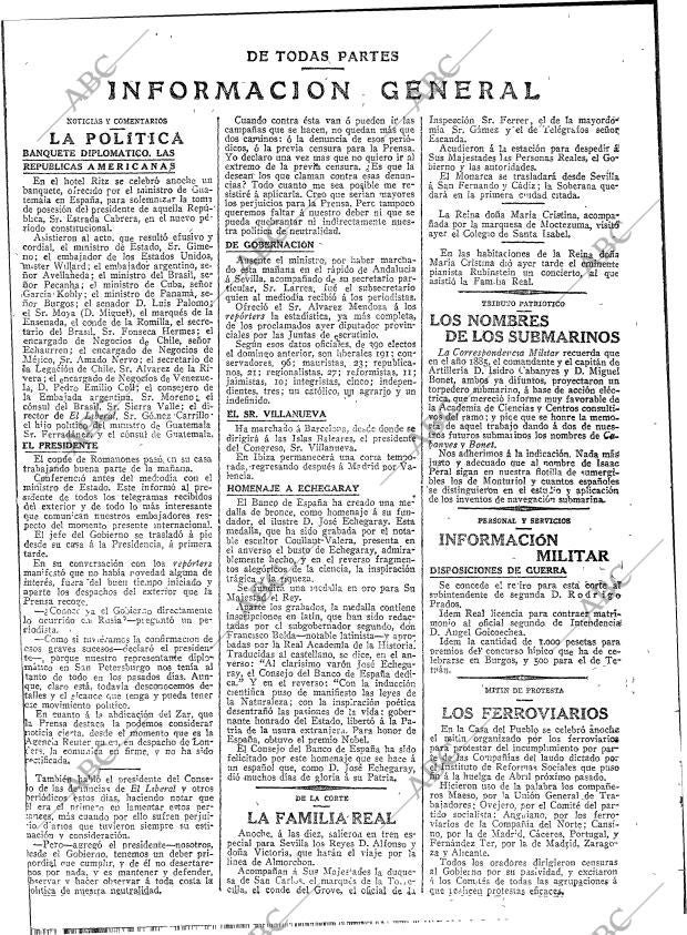 ABC MADRID 16-03-1917 página 14