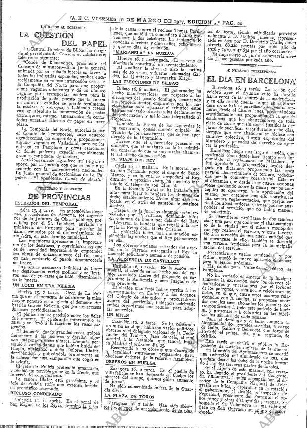 ABC MADRID 16-03-1917 página 20