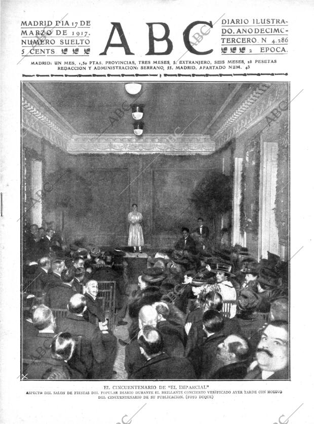 ABC MADRID 17-03-1917 página 1