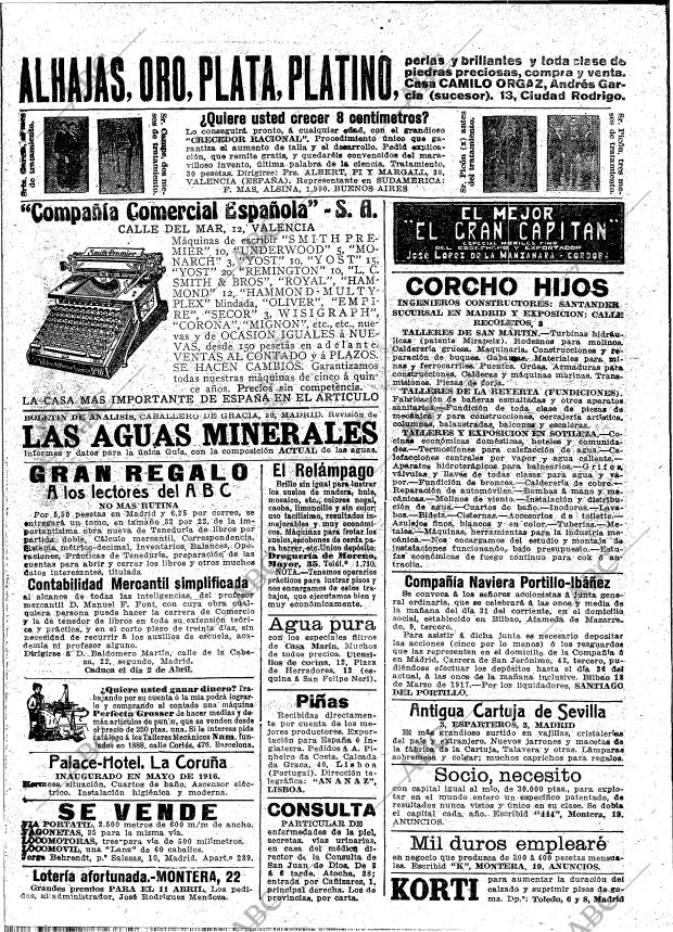 ABC MADRID 20-03-1917 página 2