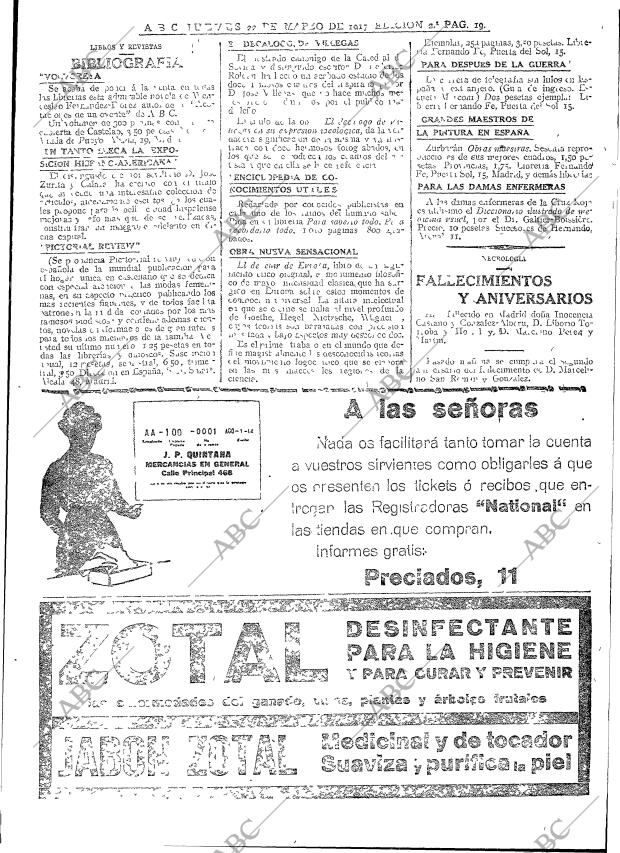 ABC MADRID 22-03-1917 página 19