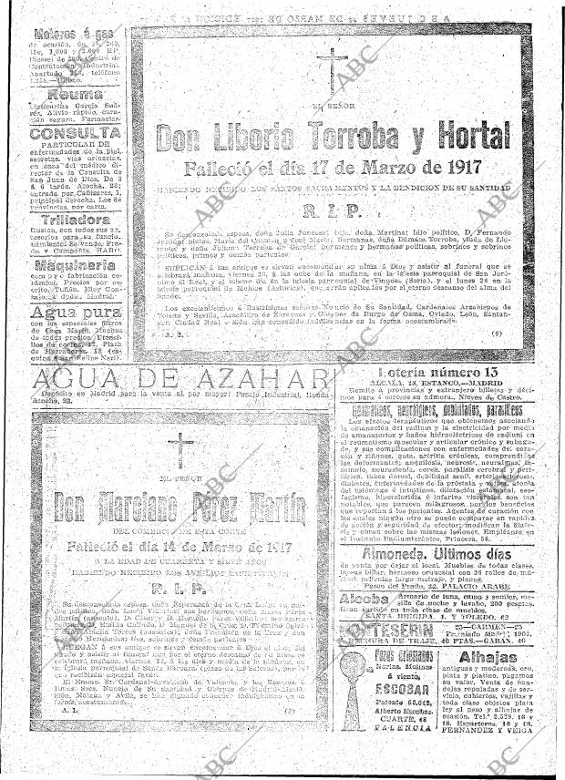 ABC MADRID 22-03-1917 página 21