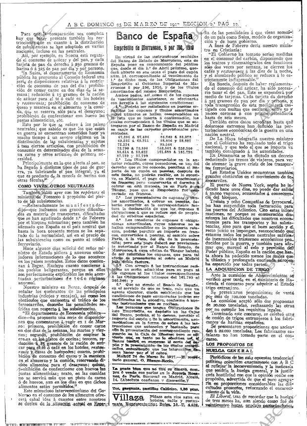 ABC MADRID 25-03-1917 página 12