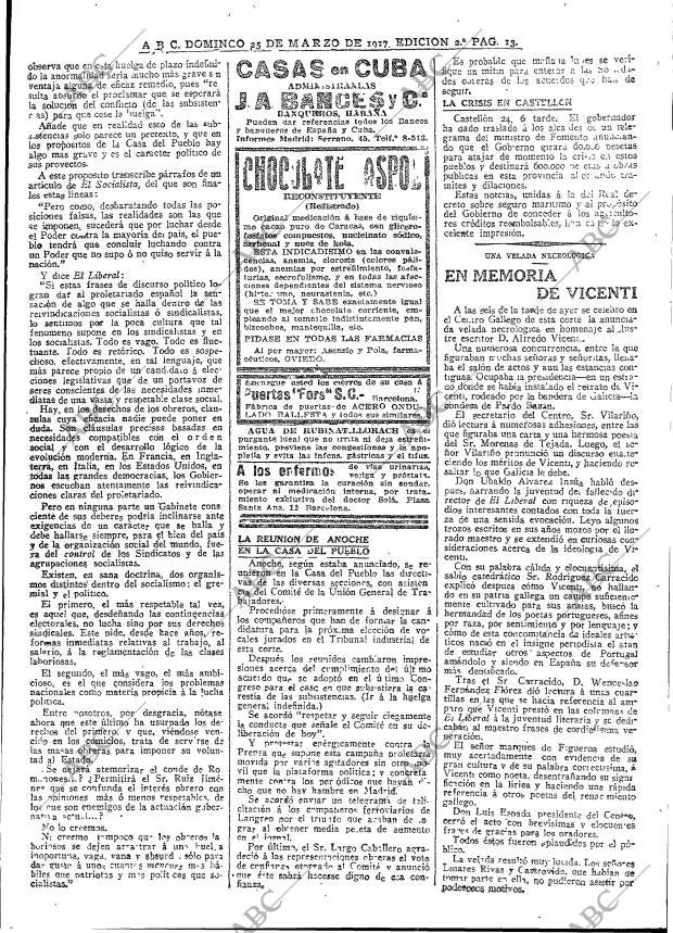 ABC MADRID 25-03-1917 página 13