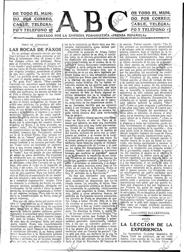 ABC MADRID 25-03-1917 página 3