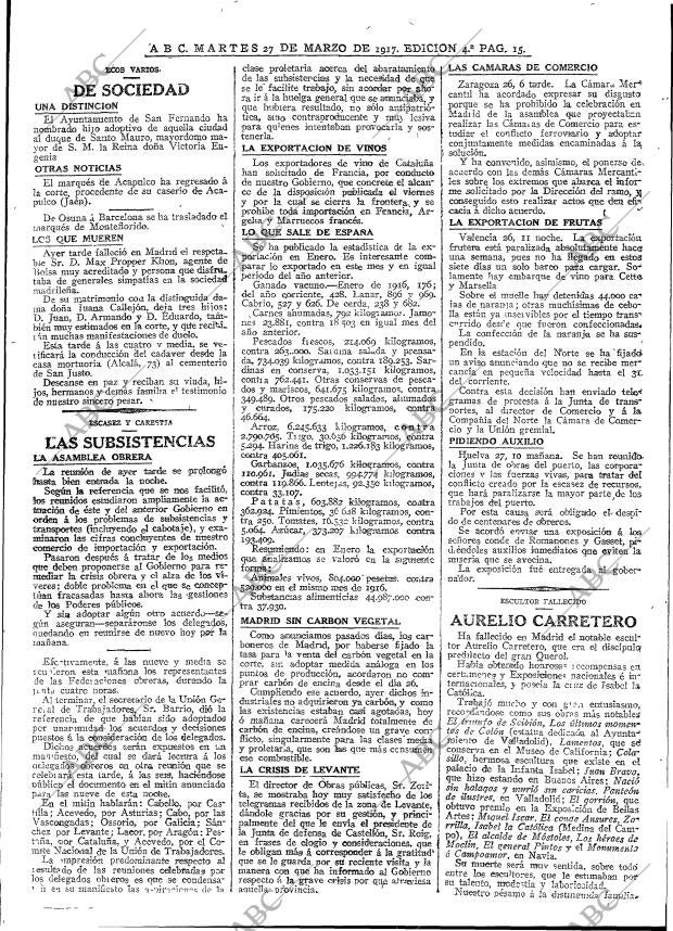 ABC MADRID 27-03-1917 página 15