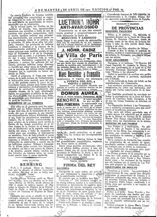 ABC MADRID 03-04-1917 página 13