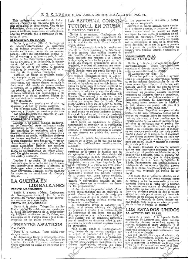 ABC MADRID 09-04-1917 página 11