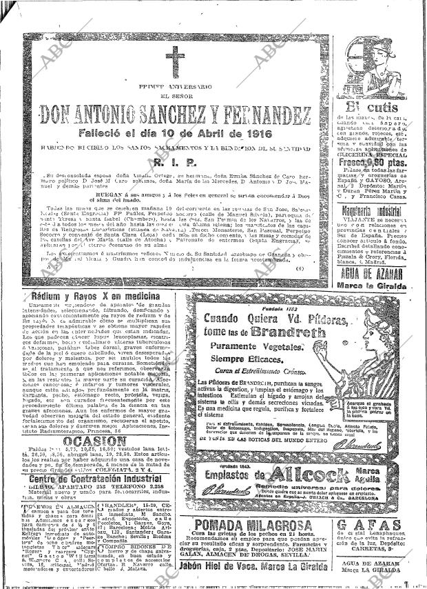 ABC MADRID 09-04-1917 página 22