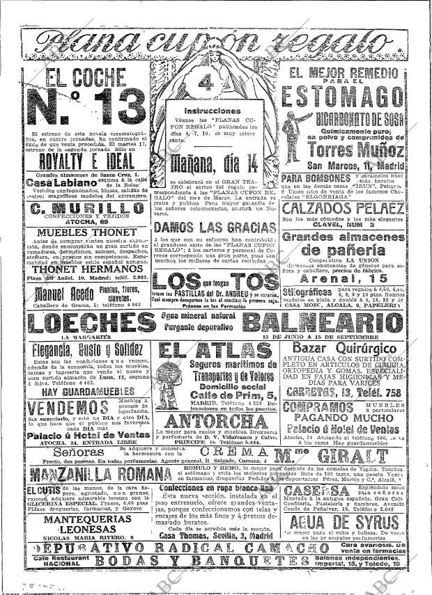 ABC MADRID 13-04-1917 página 14