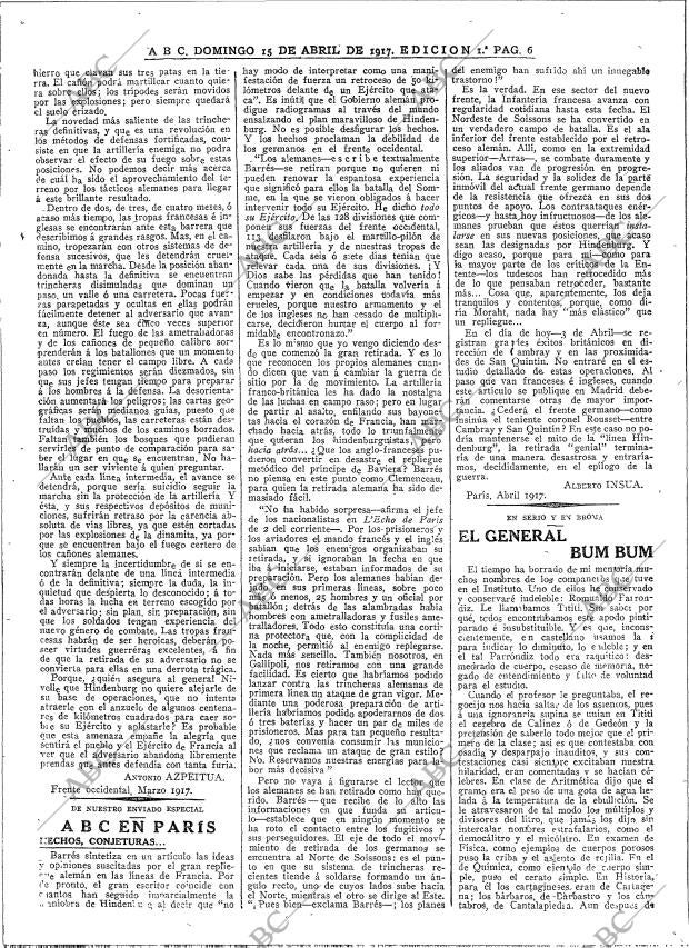 ABC MADRID 15-04-1917 página 6