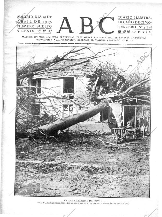 ABC MADRID 19-04-1917 página 1