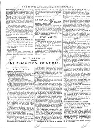 ABC MADRID 19-04-1917 página 13