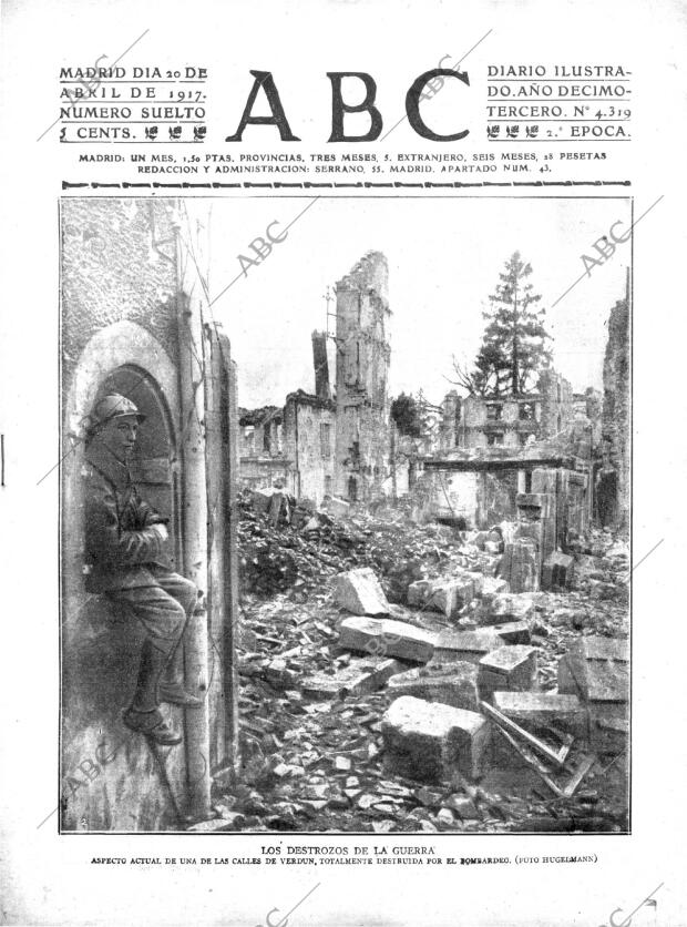 ABC MADRID 20-04-1917 página 1