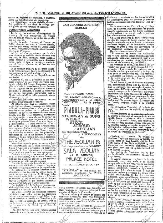 ABC MADRID 20-04-1917 página 10