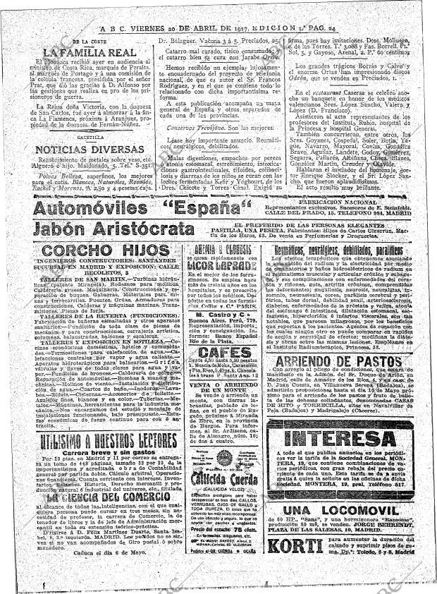 ABC MADRID 20-04-1917 página 24