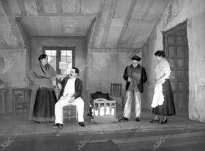 Una escena de la comedia en dos Actos, de Antonio Ramos Martín, "la gran...