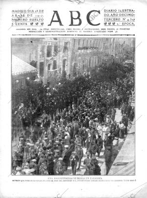 ABC MADRID 28-04-1917 página 1