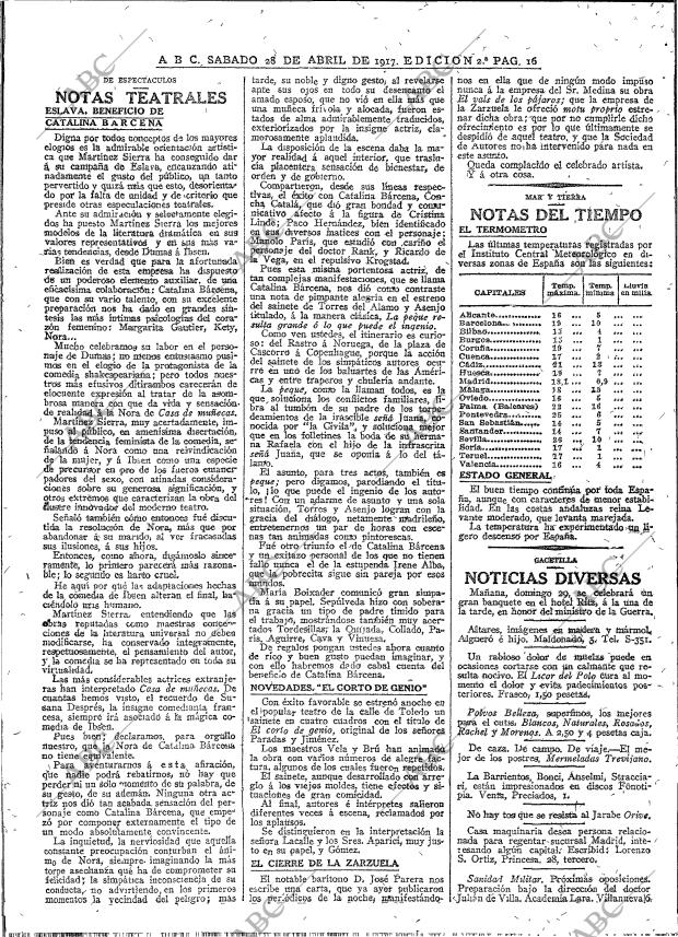 ABC MADRID 28-04-1917 página 16