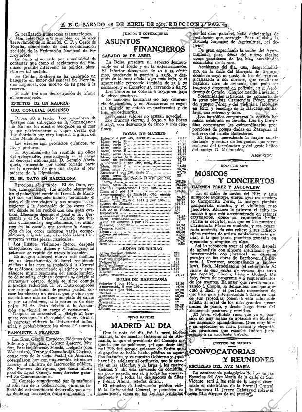 ABC MADRID 28-04-1917 página 23