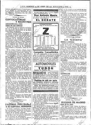 ABC MADRID 29-04-1917 página 14