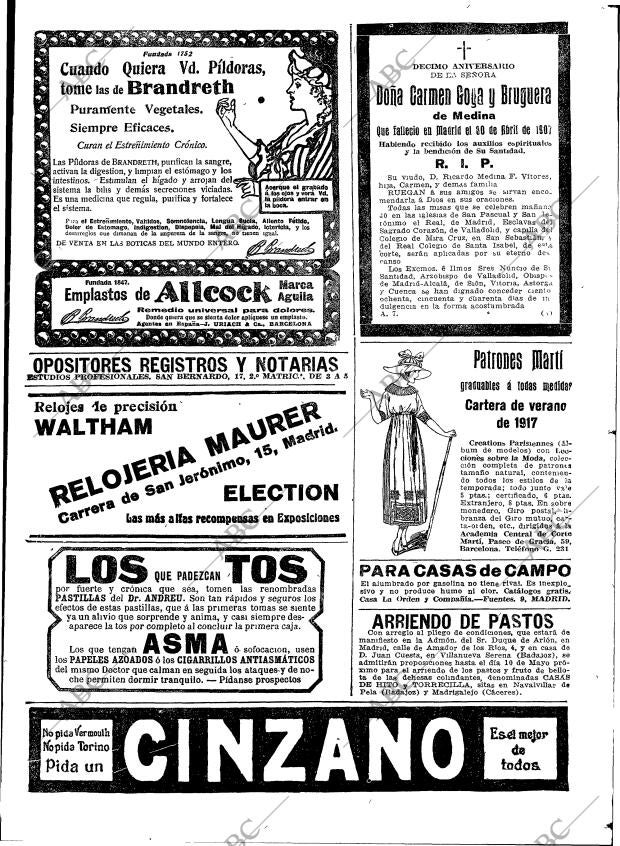 ABC MADRID 29-04-1917 página 23