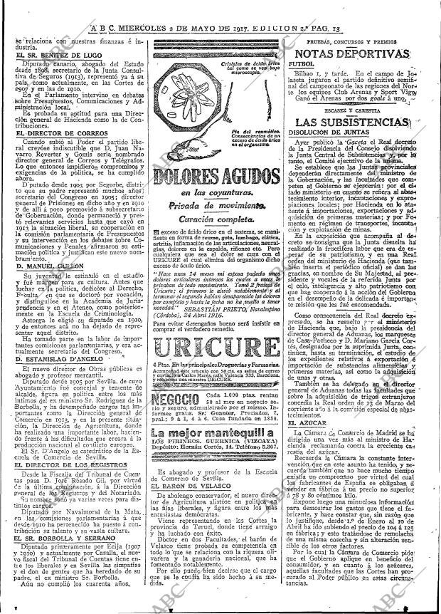 ABC MADRID 02-05-1917 página 13