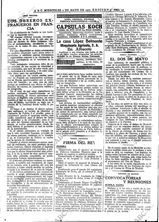 ABC MADRID 02-05-1917 página 15