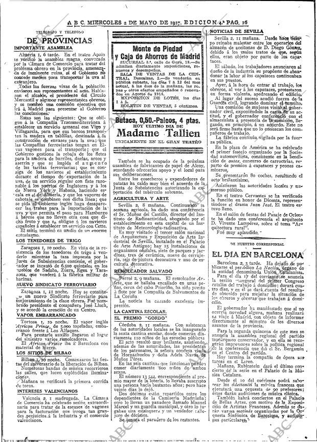 ABC MADRID 02-05-1917 página 16