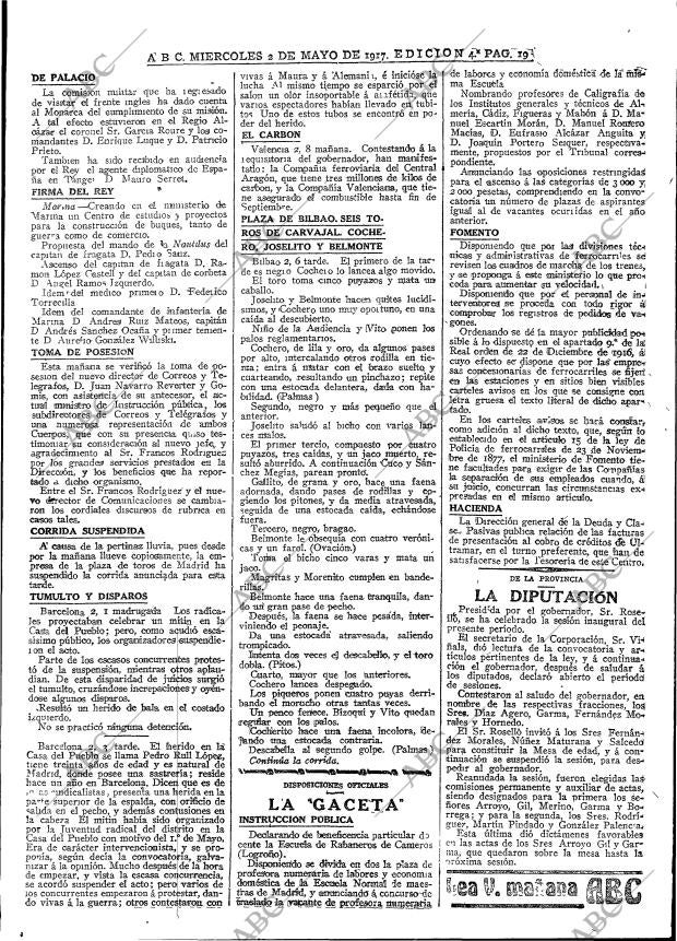 ABC MADRID 02-05-1917 página 19