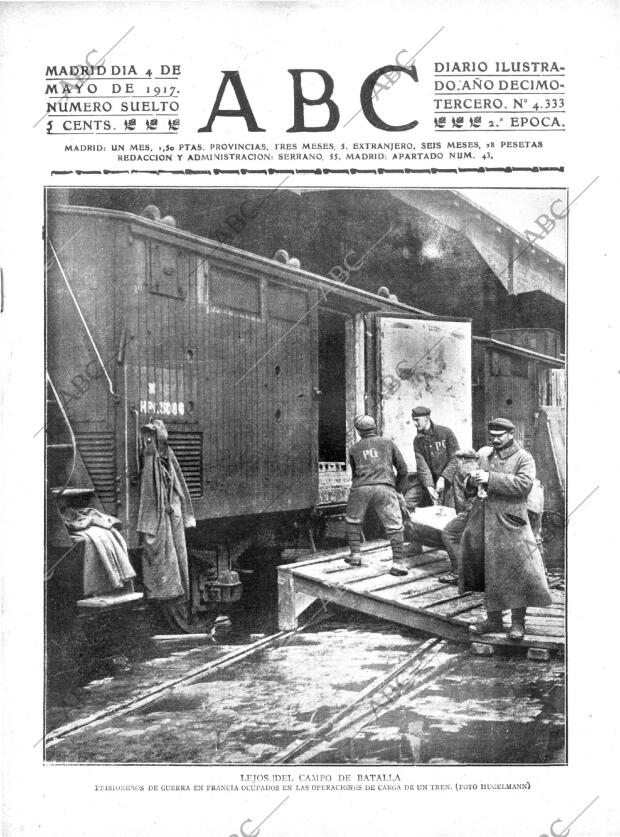 ABC MADRID 04-05-1917 página 1