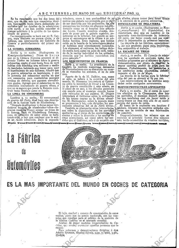 ABC MADRID 04-05-1917 página 13