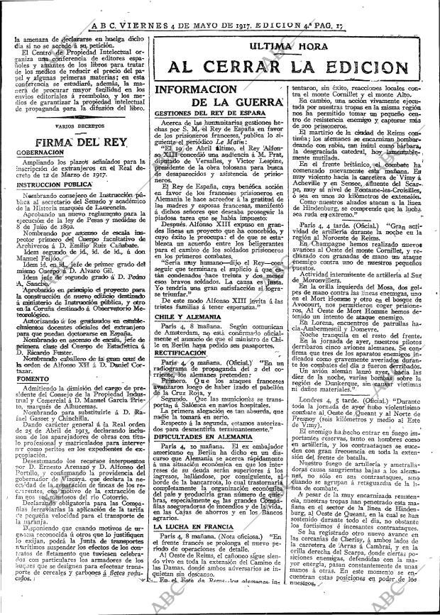 ABC MADRID 04-05-1917 página 17