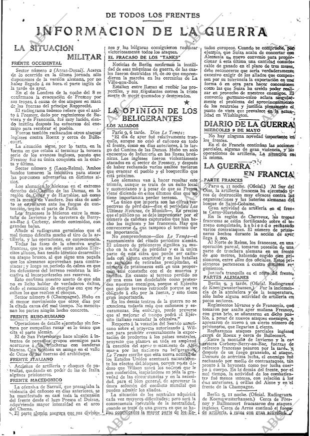 ABC MADRID 10-05-1917 página 9