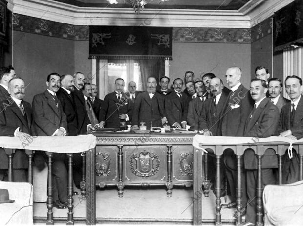 Asamblea de Representantes de Todos los Periódicos Diarios de España, Celebrada...