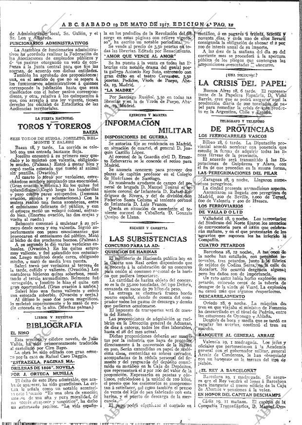 ABC MADRID 19-05-1917 página 12