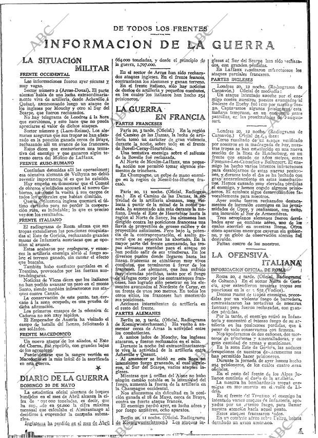 ABC MADRID 21-05-1917 página 10