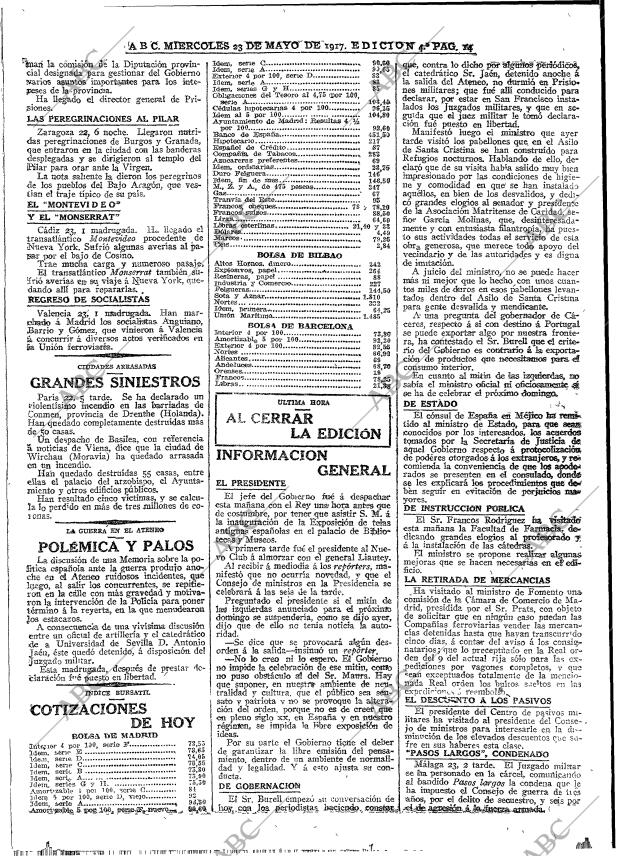 ABC MADRID 23-05-1917 página 14