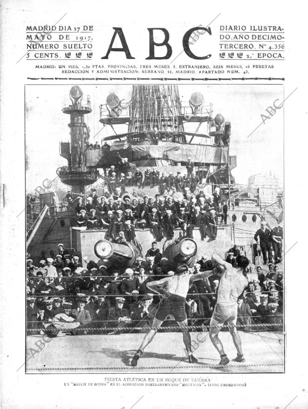 ABC MADRID 27-05-1917 página 1