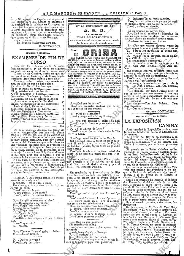 ABC MADRID 29-05-1917 página 7