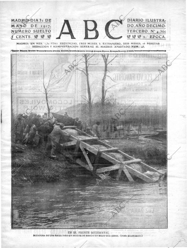 ABC MADRID 31-05-1917 página 1