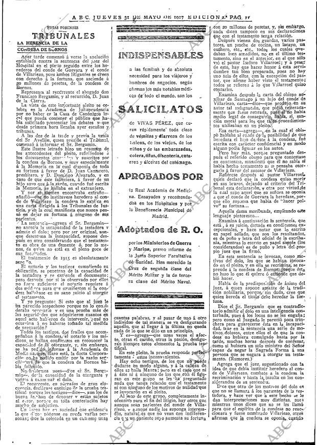 ABC MADRID 31-05-1917 página 11