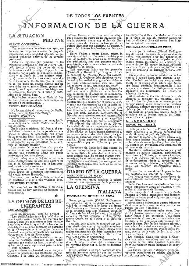 ABC MADRID 31-05-1917 página 8